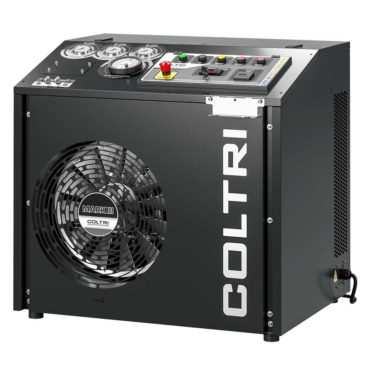 Coltri MARK III SILENT Modell 2025 Black