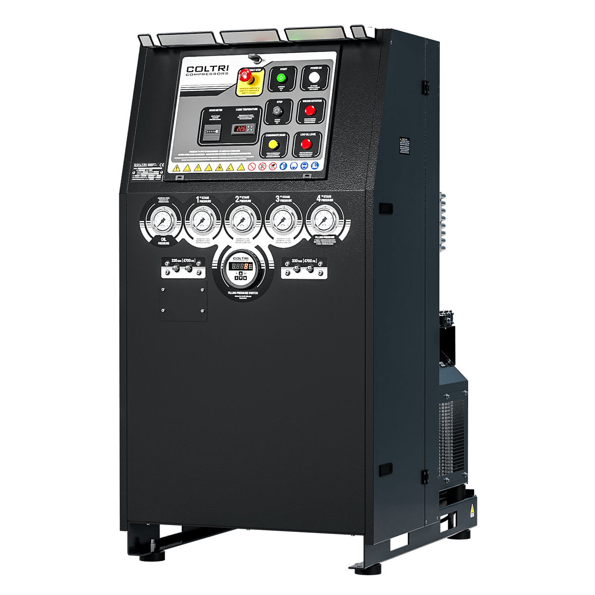 Coltri OPEN Atemluftkompressor bis 750 L/MIN und bis zu 420 Bar