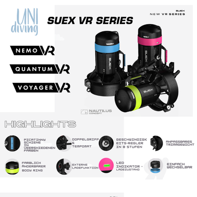 SUEX NEW VR SERIES // VR Nemo + extra Design Kit