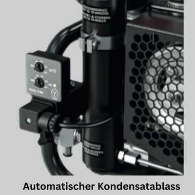 Coltri Icon 100 LSE EM Atemluftkompressor 300 Bar, 2,2 kW, 230V – mit automatischem Kondensatablass & automatischer Stop-Funktion