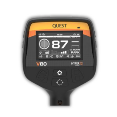 Quest V80 Metalldetektor mit Gratis XPointer Max