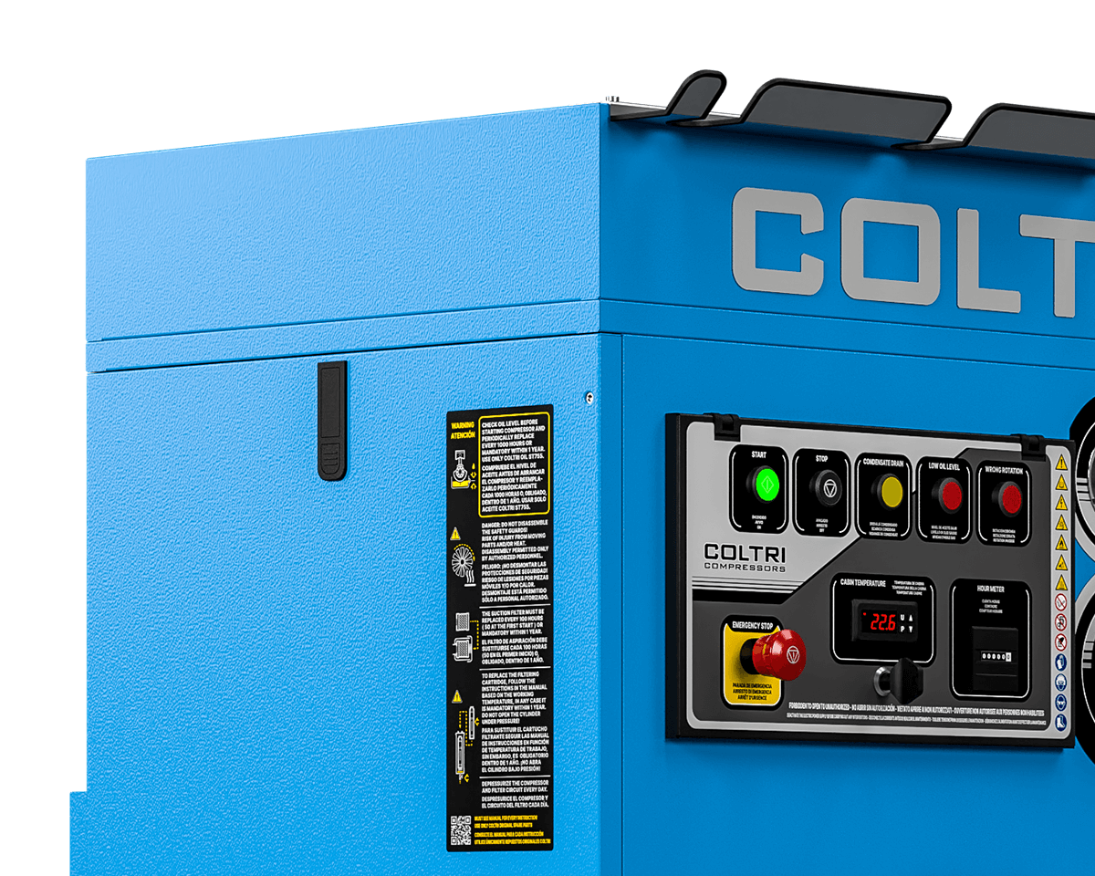 Coltri SUPER SILENT Atemluftkompressor bis 235-315 L/Min 232-330bar