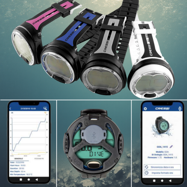 Cressi Leonardo 2.0 und Cressi Bluetooth Interface Bundle
