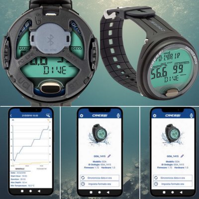 Cressi Donatello + Cressi Bluetooth Interface Bundle